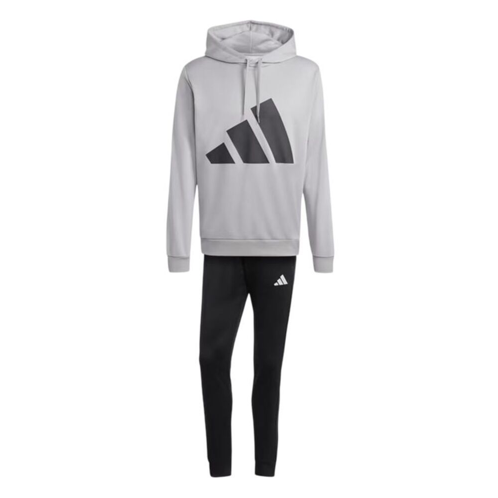 Adidas Mens Logo French Terry Tracksuit / Gray
